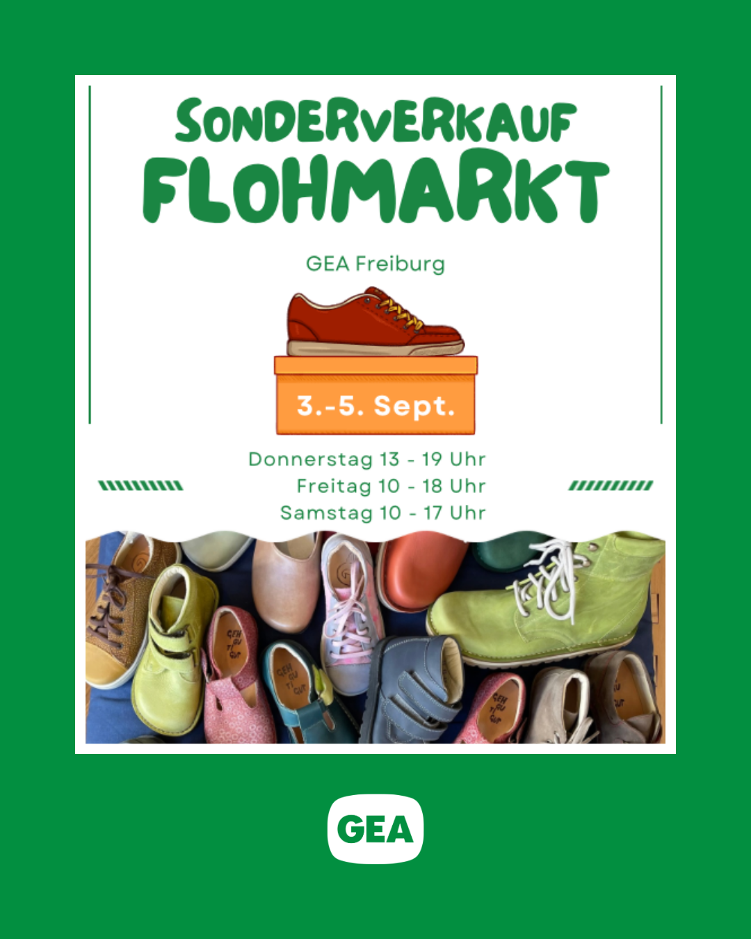 Sonderverkauf-Flohmarkt in Freiburg